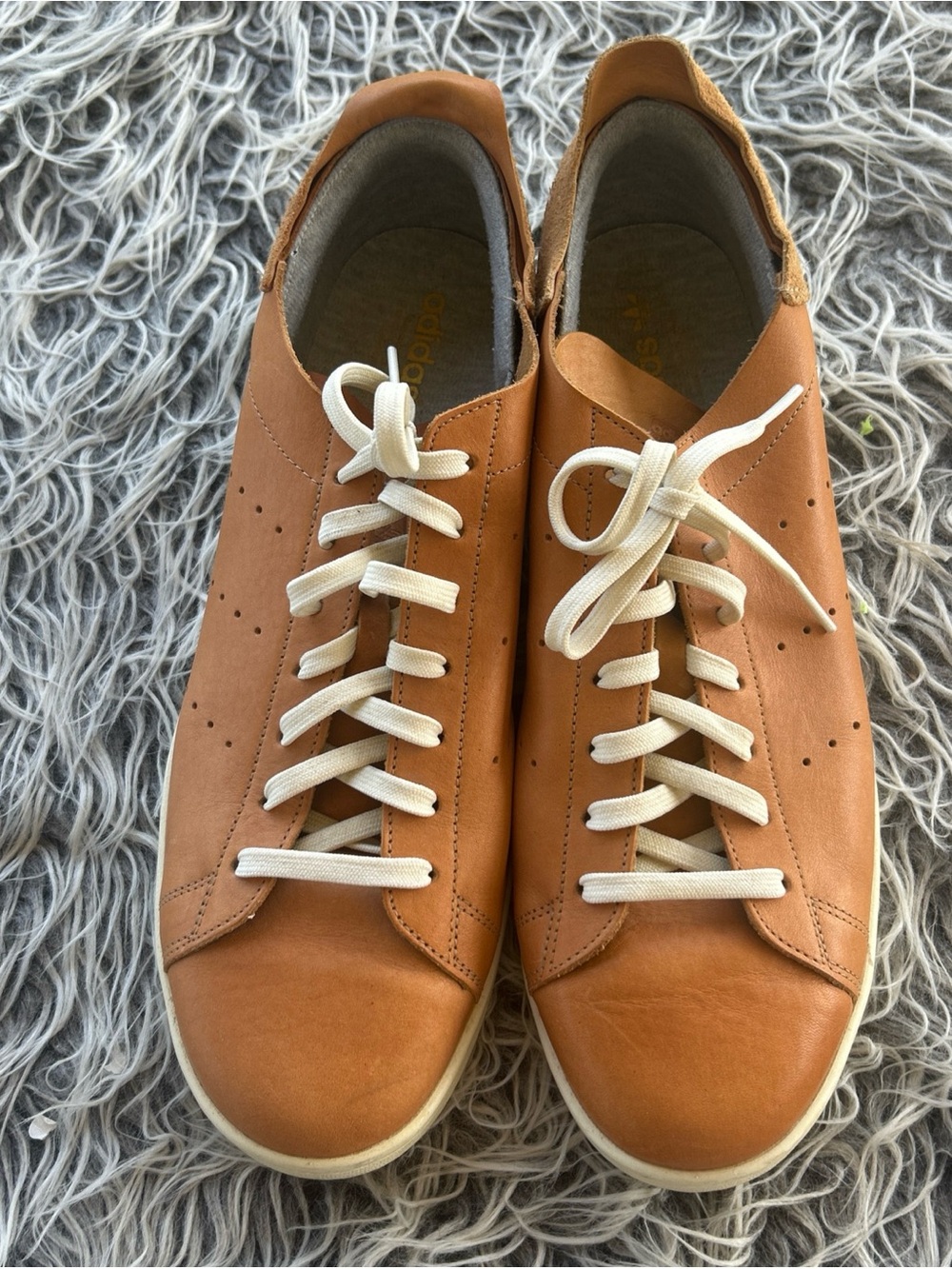 adidas Stan Smith Horween Leather Limited Tan size 15 Good used condition.